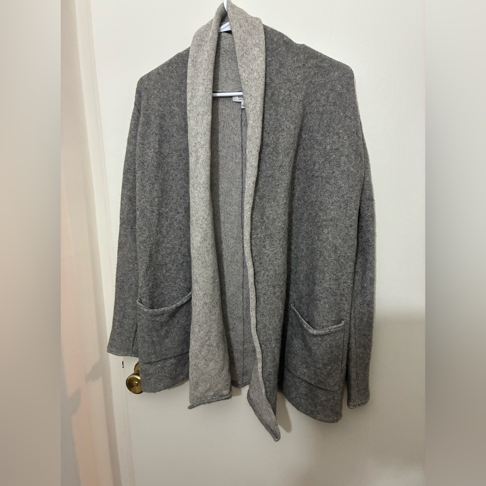 Aritzia Babaton Beekman open-front cardigan made from a wool-cashmere blend.